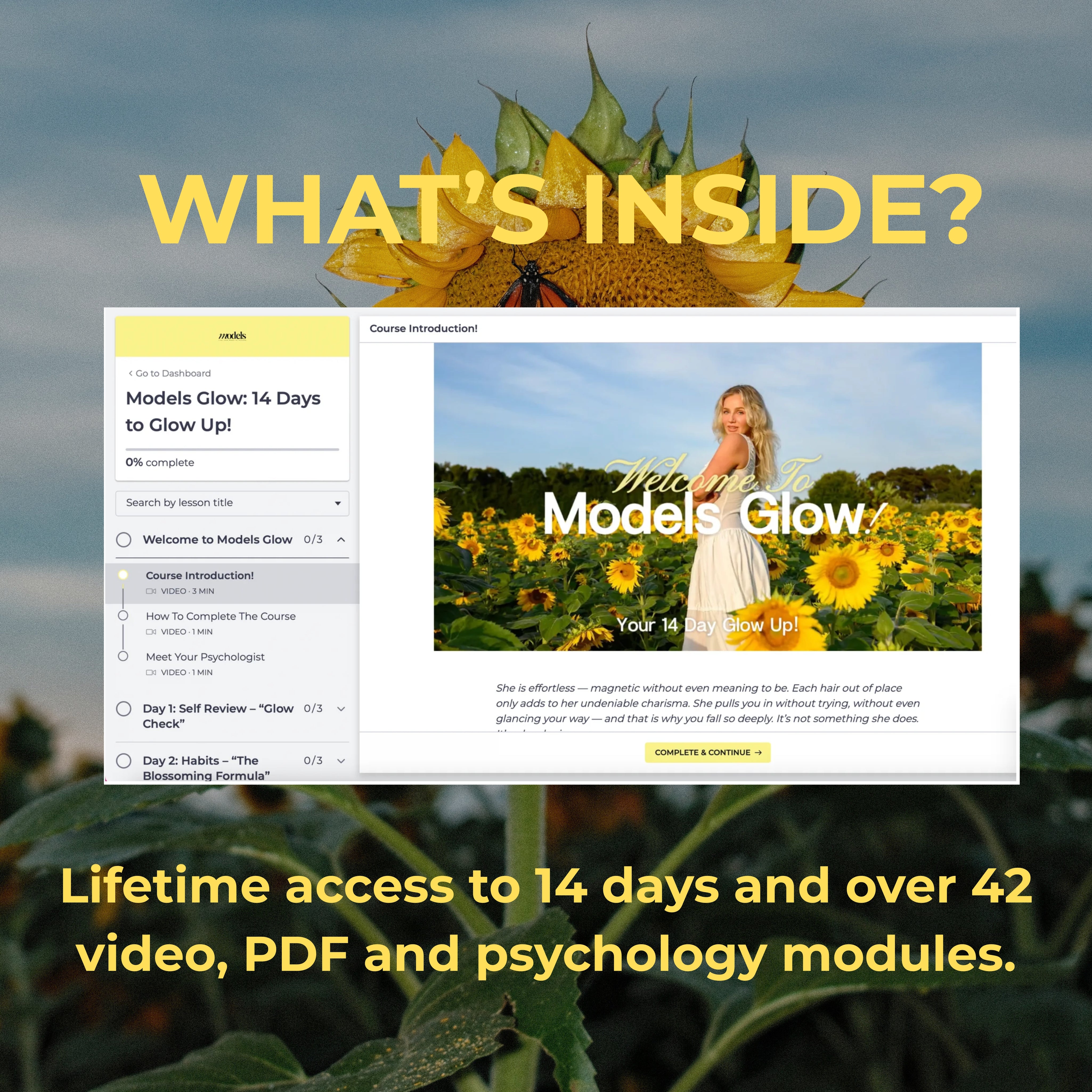 MODELS GLOW: 14 Days to Glow Up!
